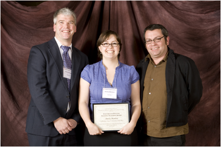 From left to right: David Pauling, Amelia Manlove, and Blake Gillespie